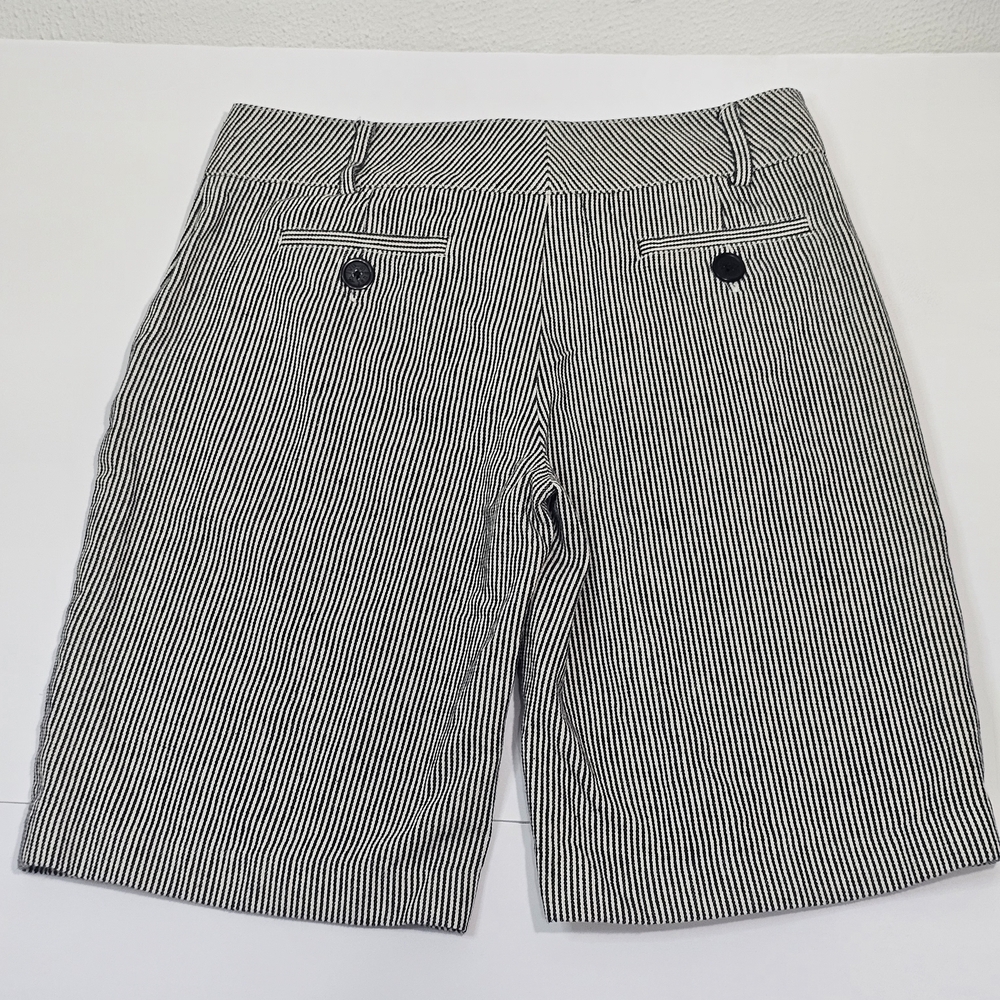 Ivy Jane Striped Black and White Shorts Size 4 100%cotton - Picture 2 of 10